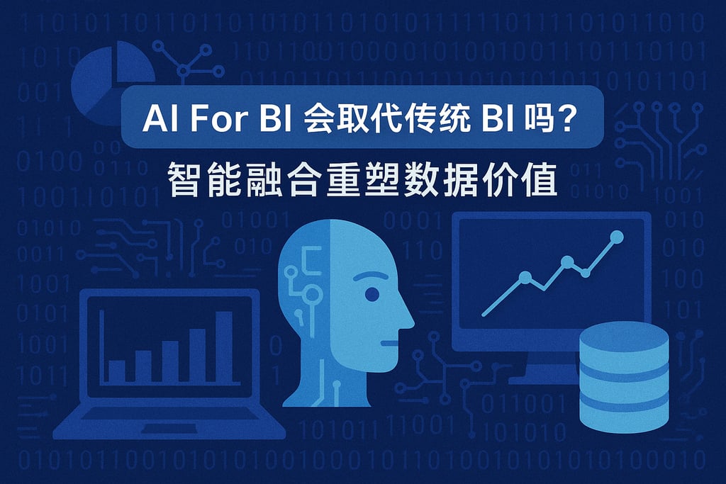 AI For BI是否会取代传统BI？智能融合重塑数据价值